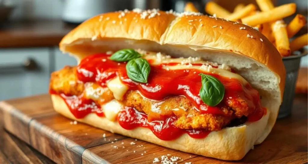 Chicken Parmesan Sandwich