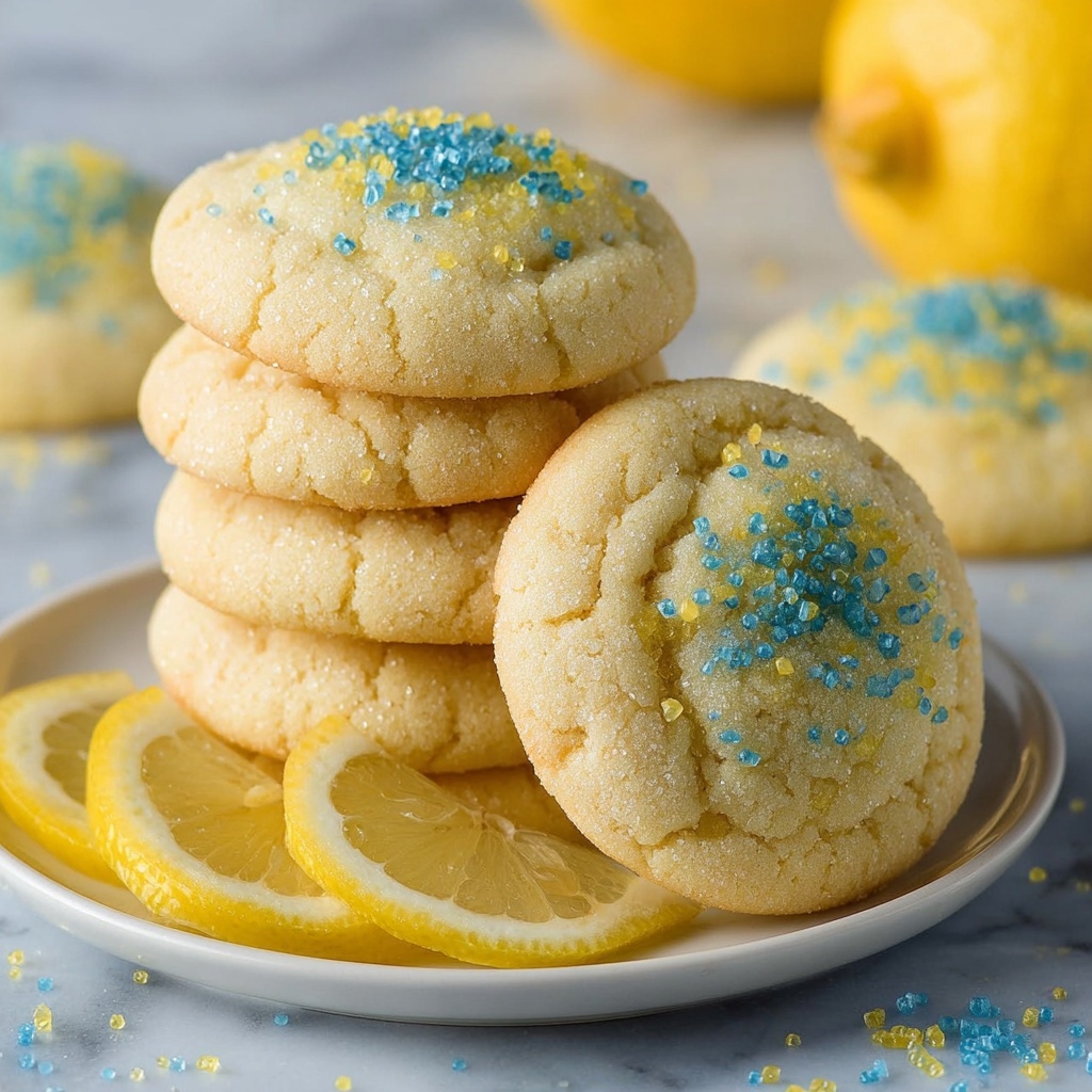 Lemon Sugar Cookies: The Ultimate Soft & Chewy Perfection Recipe - Recipe Image