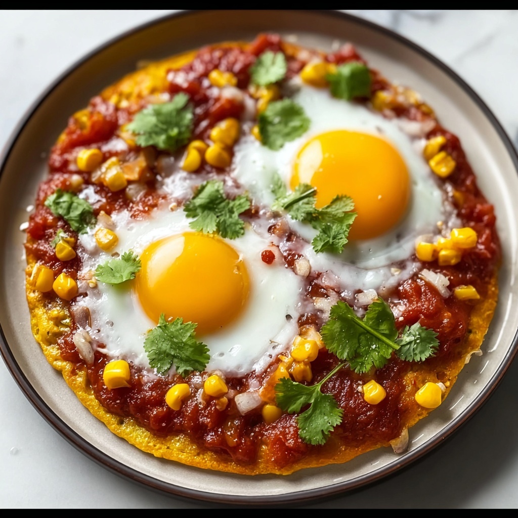 Huevos Rancheros with Spicy Tomato-Chipotle Salsa Recipe - Recipe Image