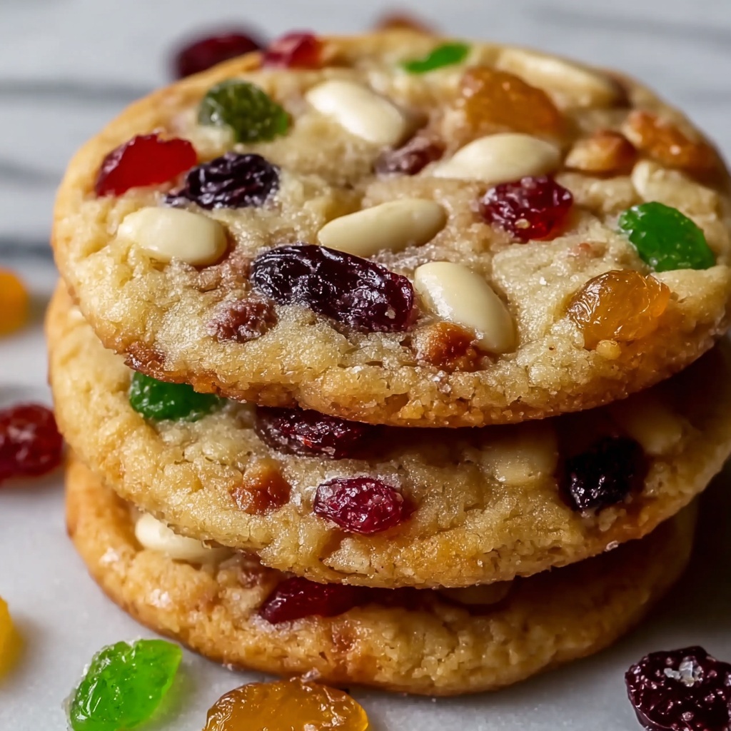 Decadent Chewy Fruitcake Cookies Recipe - Recipe Image