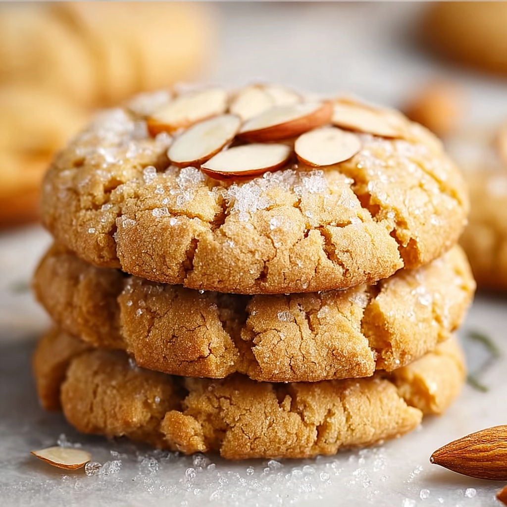 Buttery Almond Cookies Recipe - Recipe Image