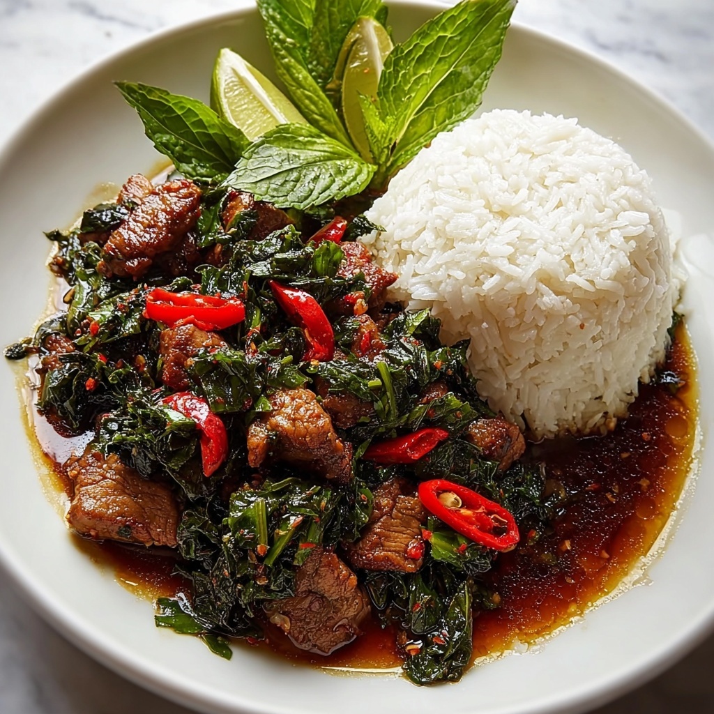 Thai Basil Chicken Recipe - Recipe Image