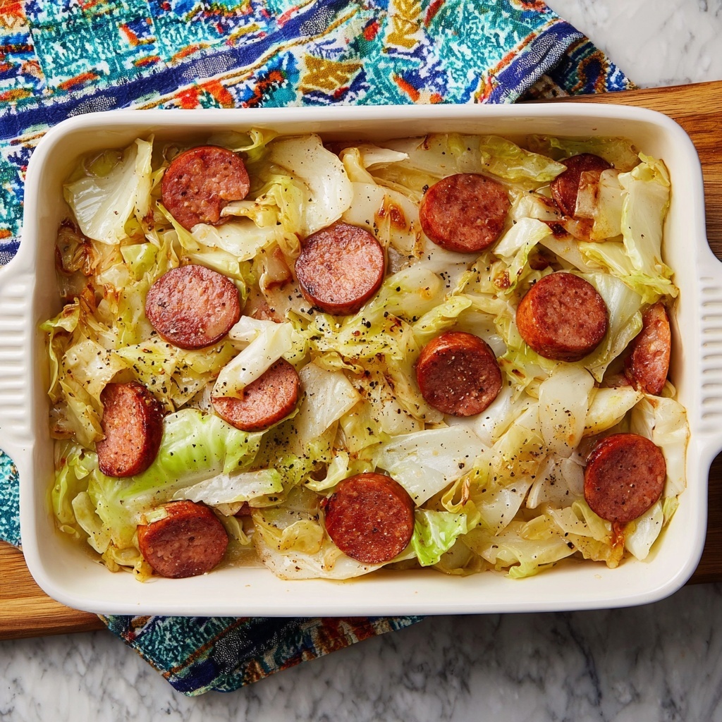 Sausage and Cabbage Stir Fry Recipe - Recipe Image