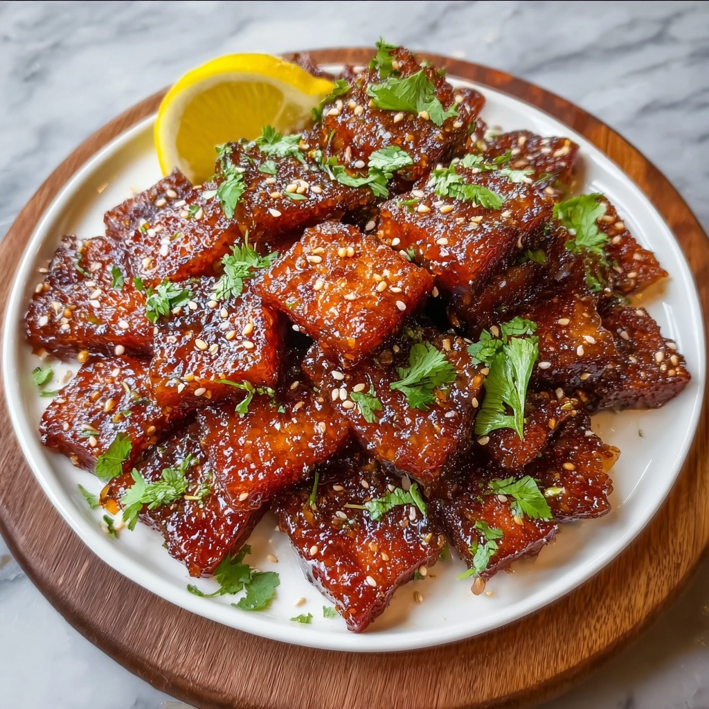 Crispy Air Fryer Honey Garlic Salmon Bites Recipe - Recipe Image