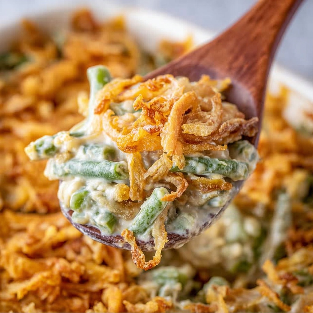 Crock Pot Green Bean Casserole Recipe - Recipe Image