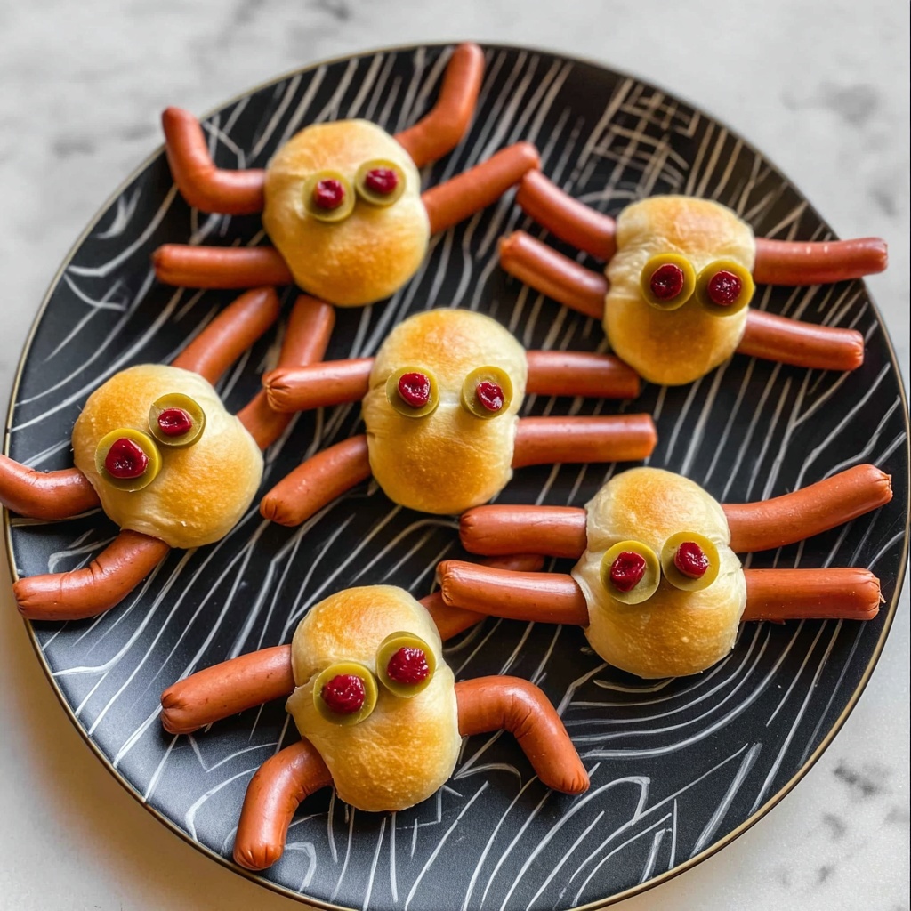Spider Hotdogs Recipe - Recipe Image