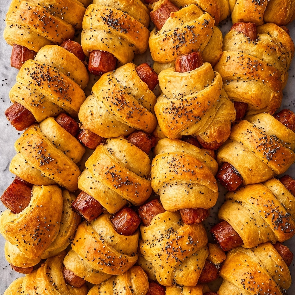 Glazed Pigs in a Blanket Recipe - Recipe Image