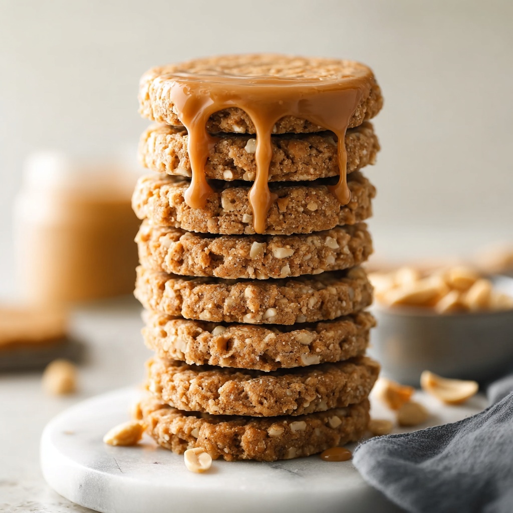 No-Bake Peanut Butter Cookies Recipe - Recipe Image