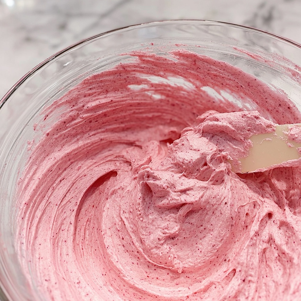 Strawberry Italian Meringue Buttercream Recipe - Recipe Image