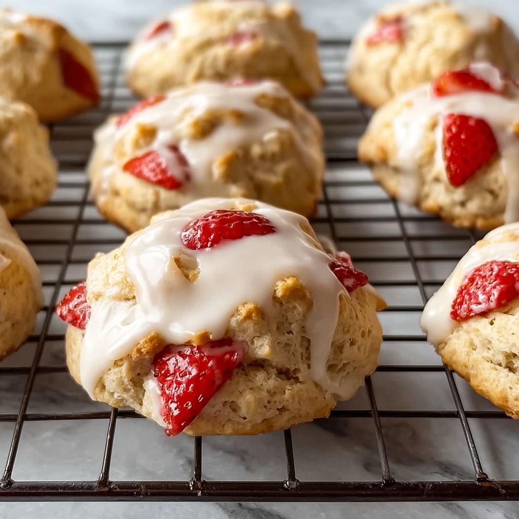 Fresh Buttermilk Strawberry Biscuits Recipe - Recipe Image