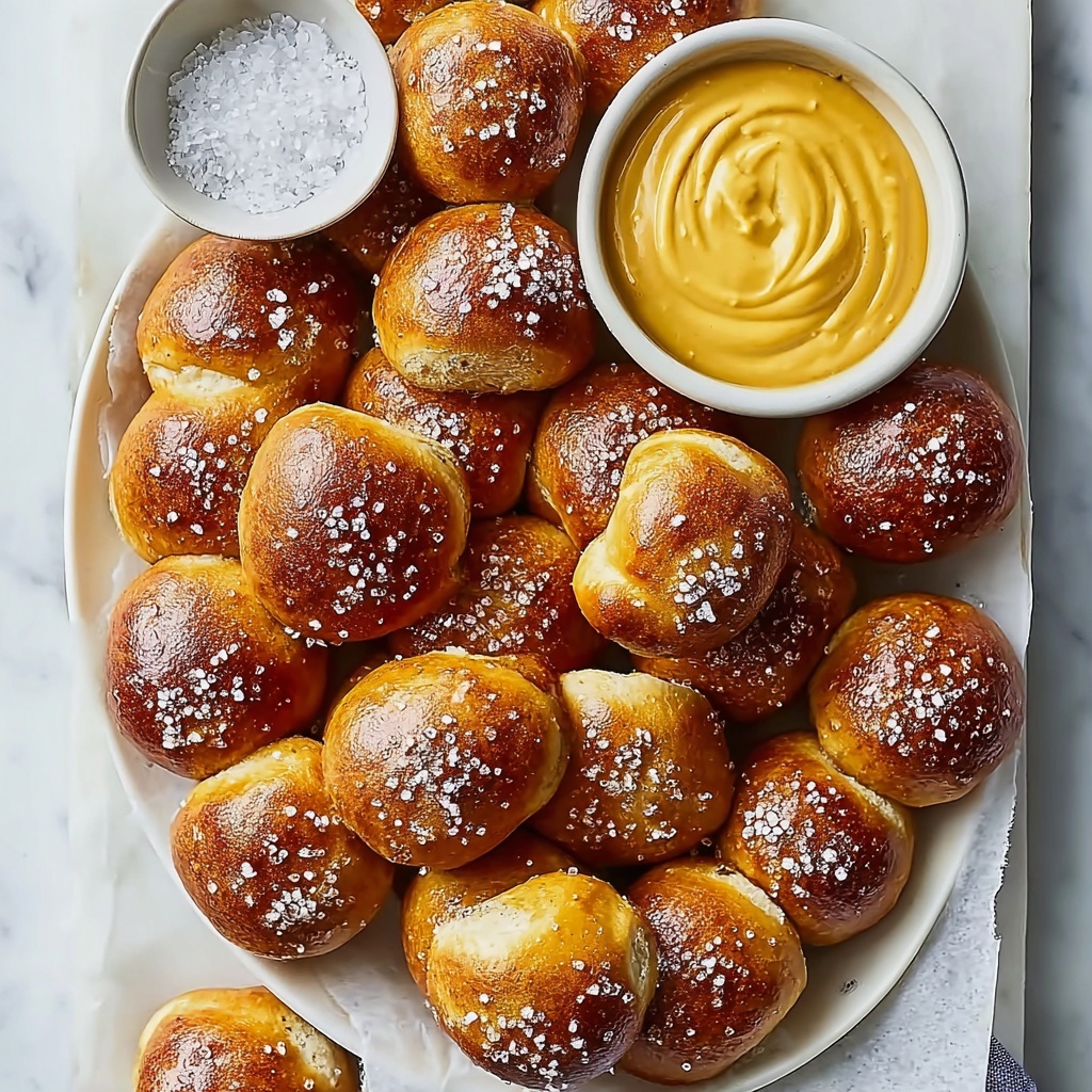Easy Sourdough Pretzel Bites Recipe - Recipe Image