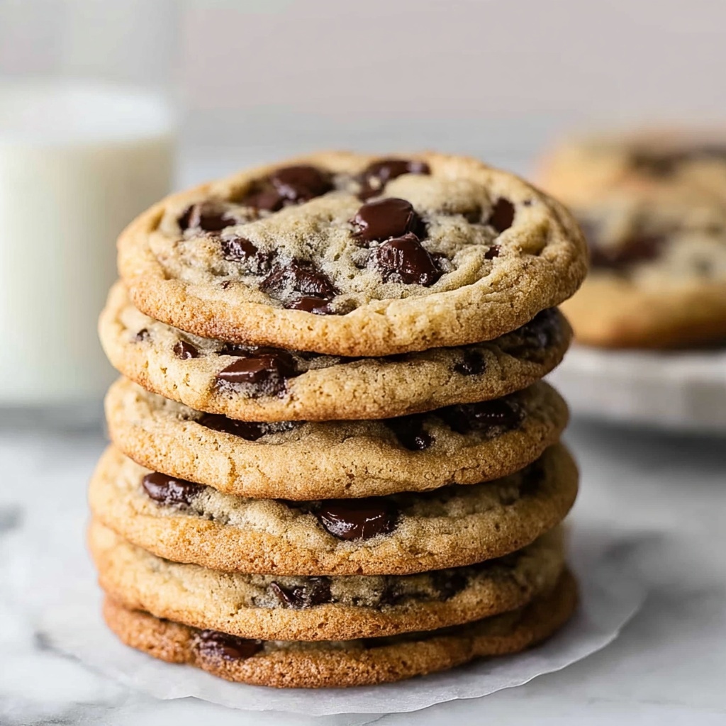 Eggless Chocolate Chip Cookies Recipe - Recipe Image