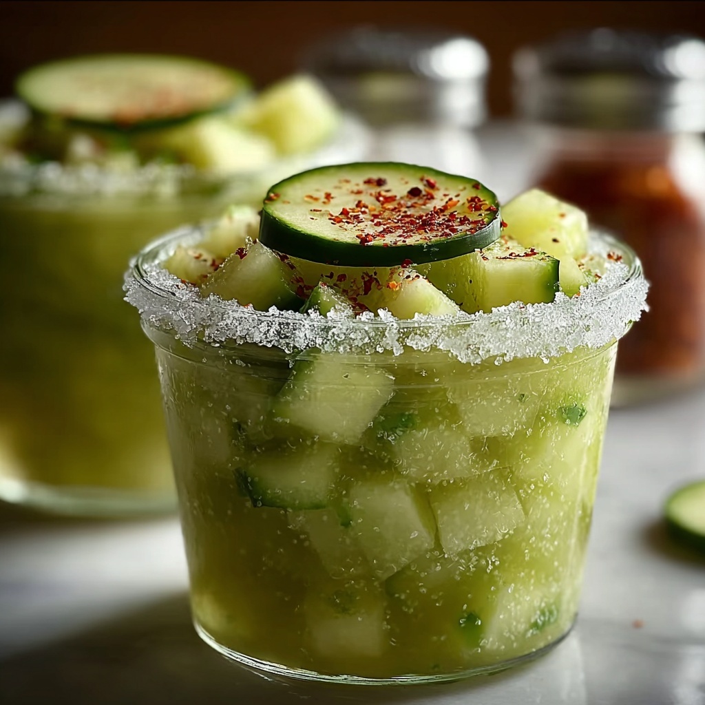 Copycat Sonic Pickle Slush Recipe - Recipe Image