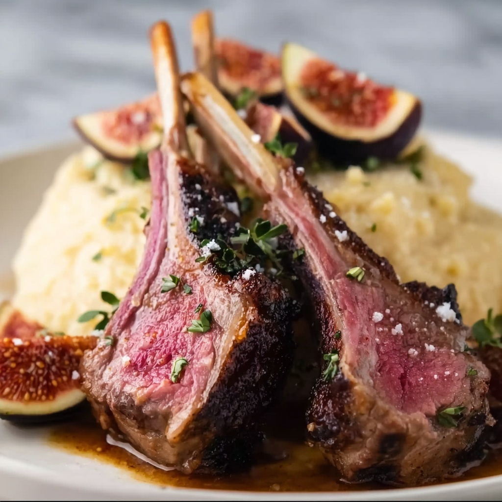 Rack of Lamb with Figs Recipe - Recipe Image