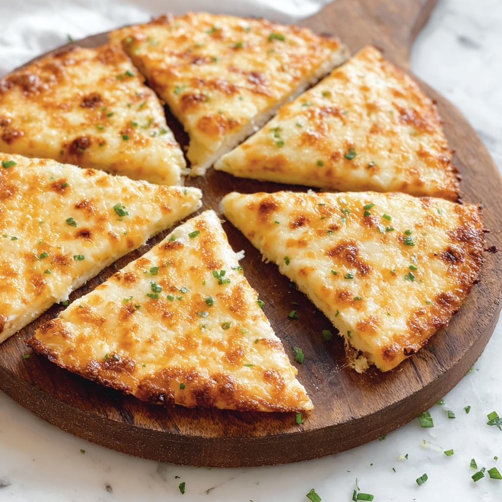 Air Fryer Cheesy Tortilla Garlic Bread Recipe - Recipe Image