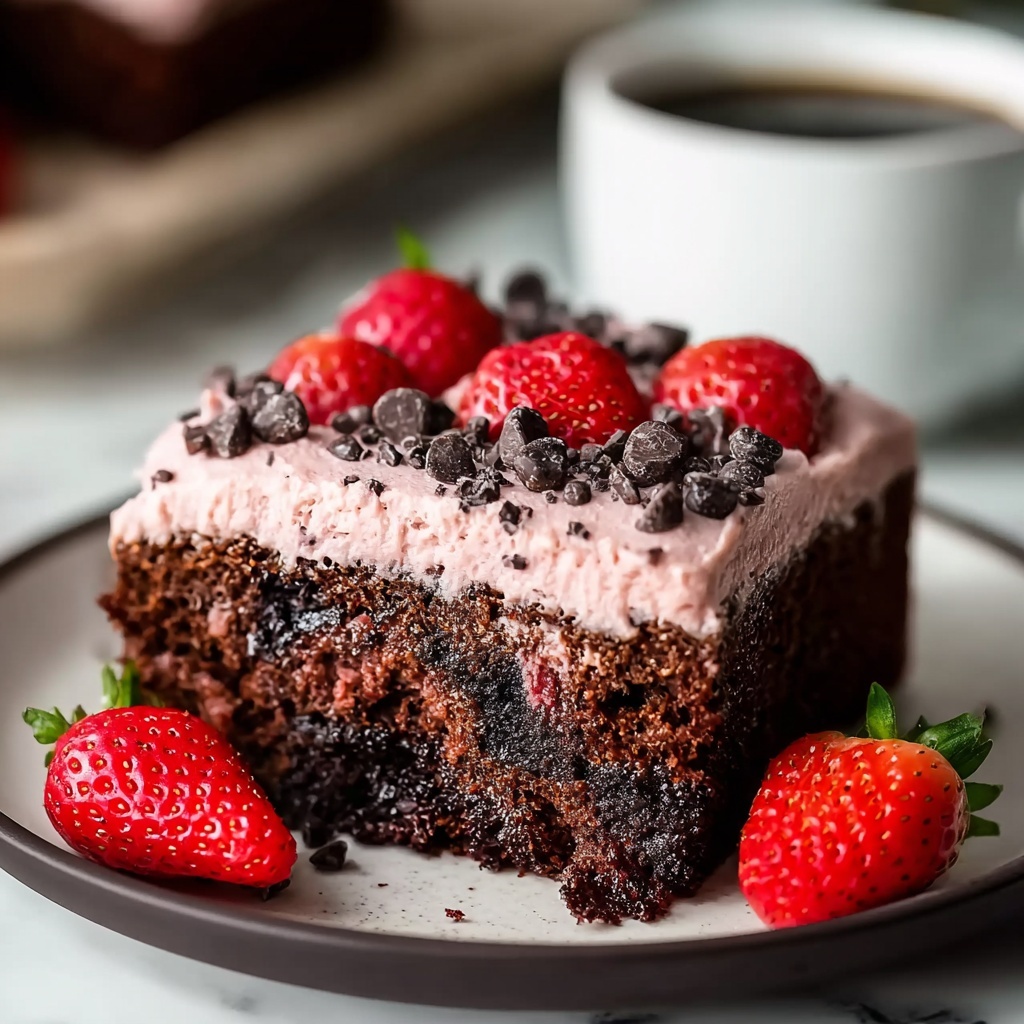 Chocolate Strawberry Bread Recipe - Recipe Image