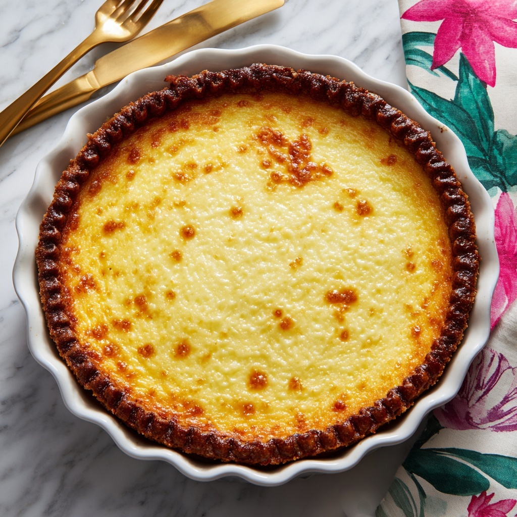 Water Pie Recipe - Recipe Image