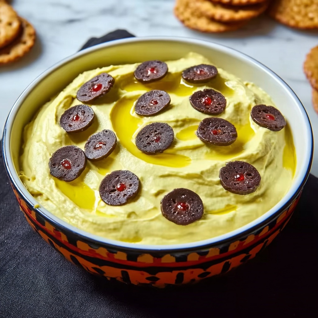 Halloween Chili Con Queso Dip Recipe - Recipe Image