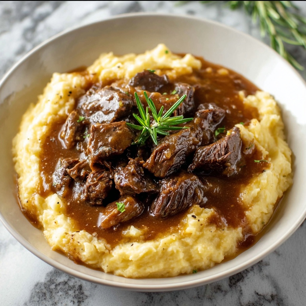 Beef Gravy Potatoes Recipe - Recipe Image