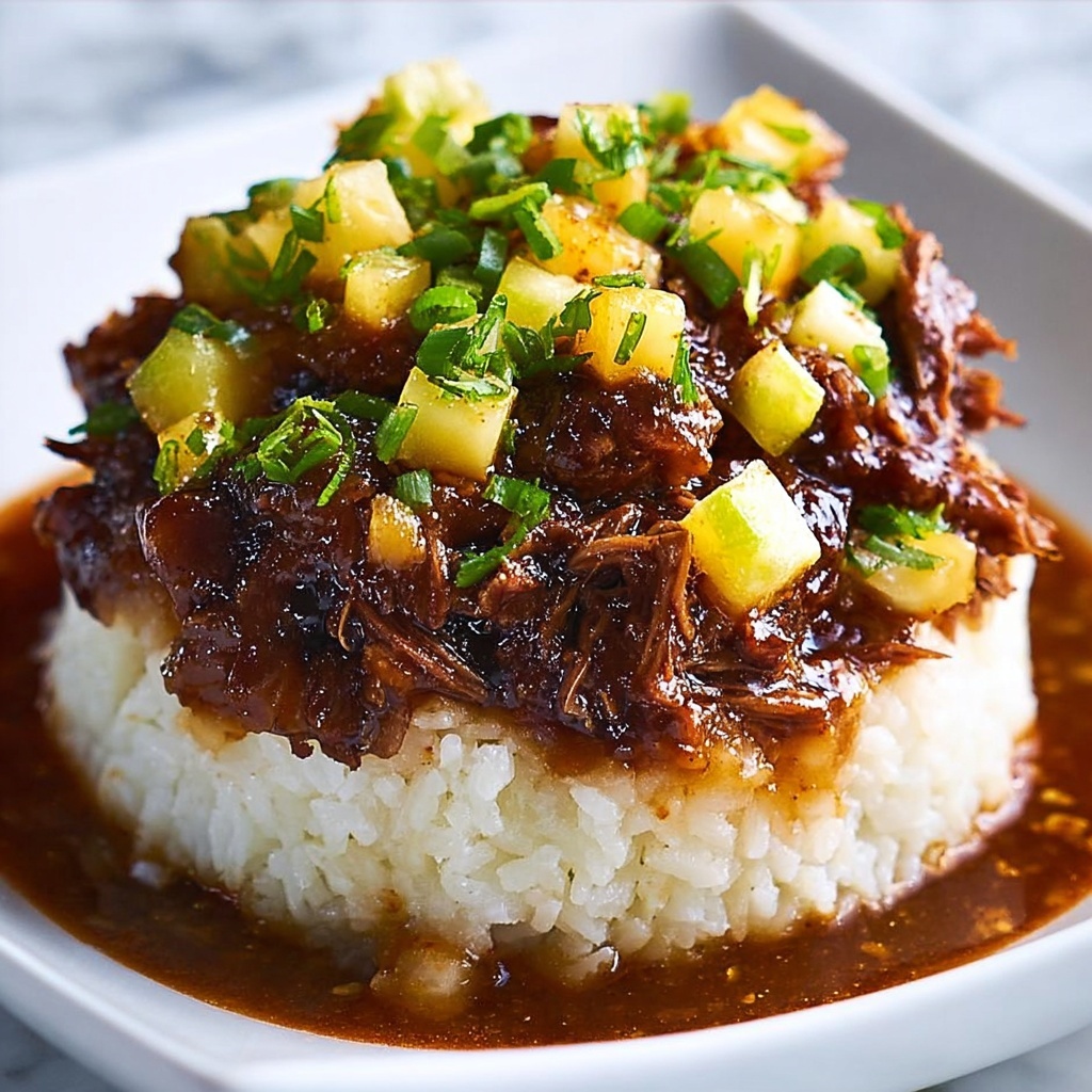 Crockpot Hawaiian BBQ Chicken Recipe - Recipe Image