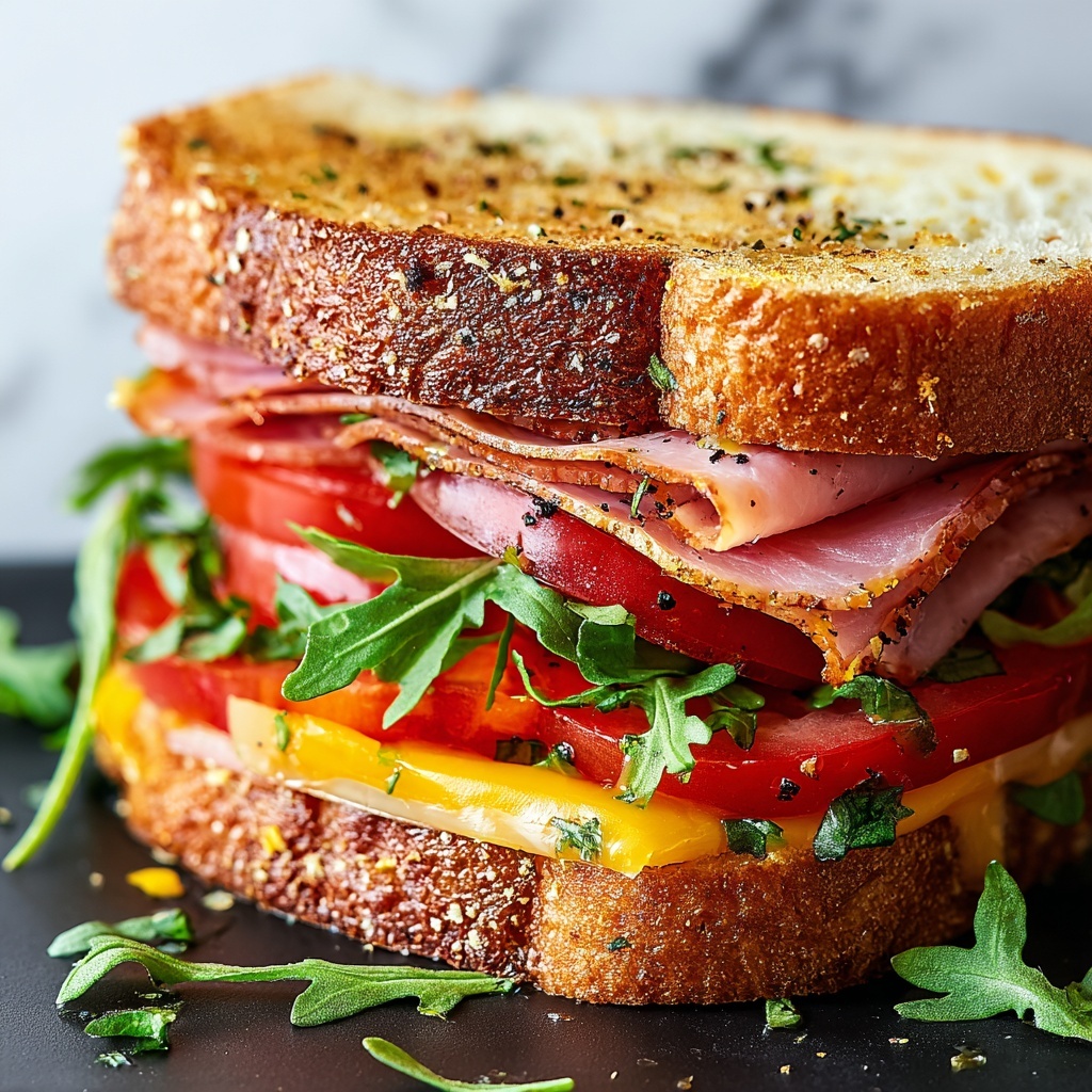 Simple Toasted Italian Sandwich Recipe in Minutes Recipe - Recipe Image