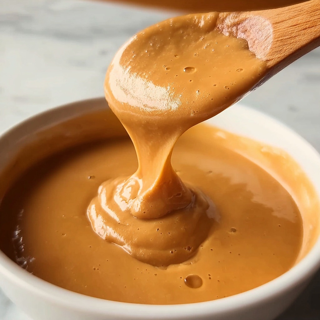 Creamy Peanut Butter Sauce Recipe - Recipe Image
