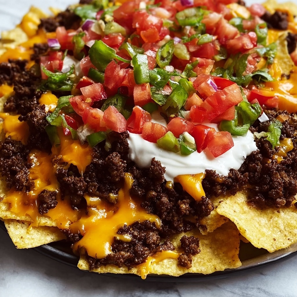 Beef Nachos Supreme Recipe - Recipe Image