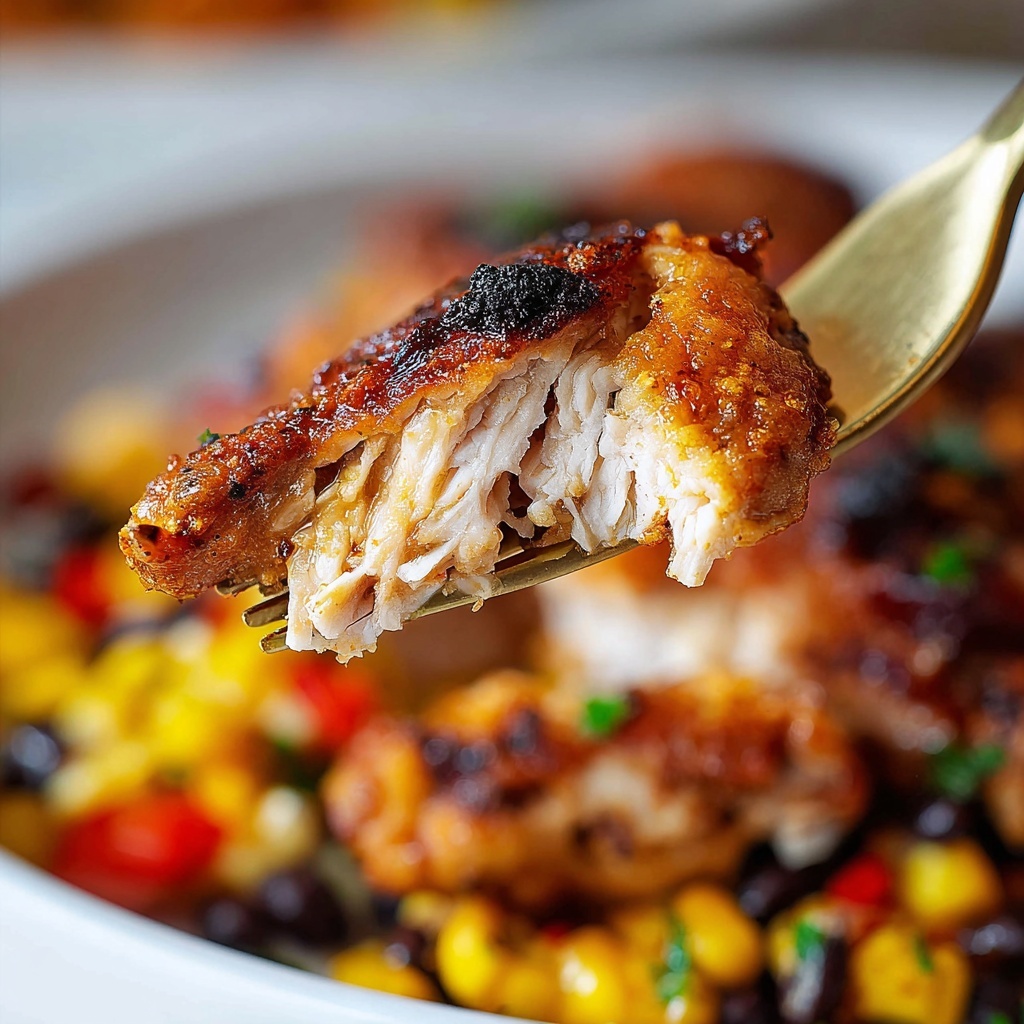 Santa Fe Chicken Skillet Recipe - Recipe Image