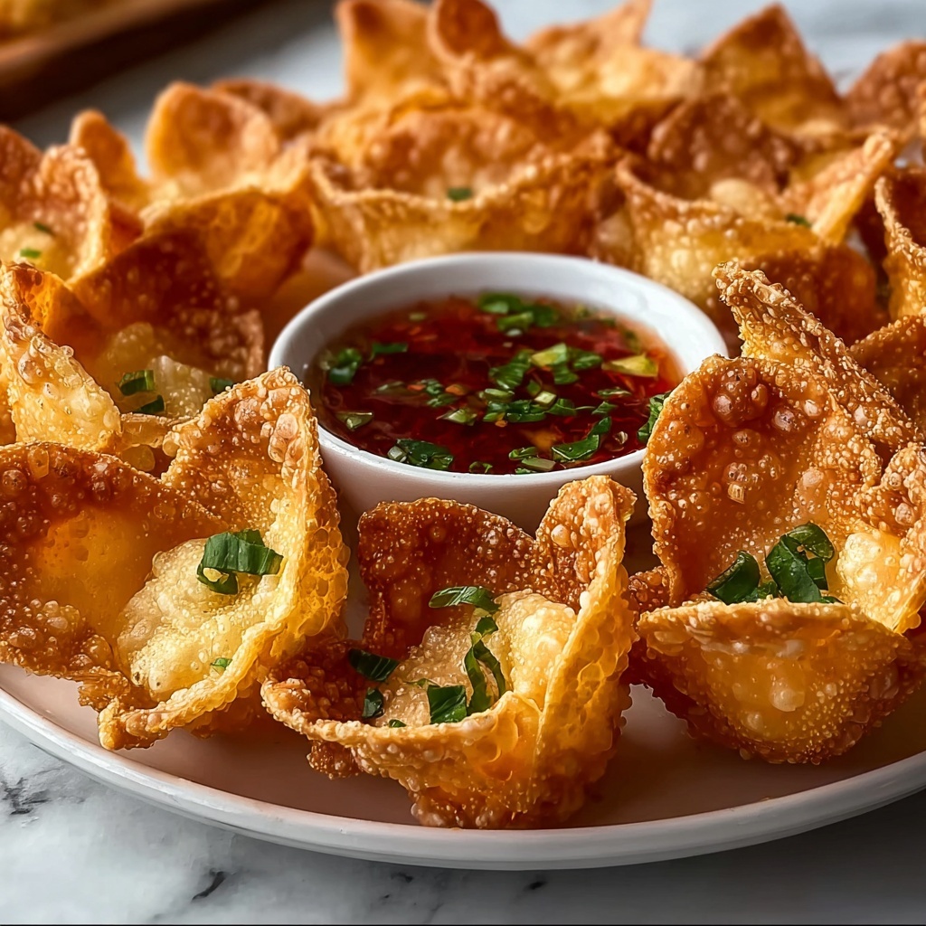 Crab Rangoon: A Deliciously Crispy Delight Recipe - Recipe Image
