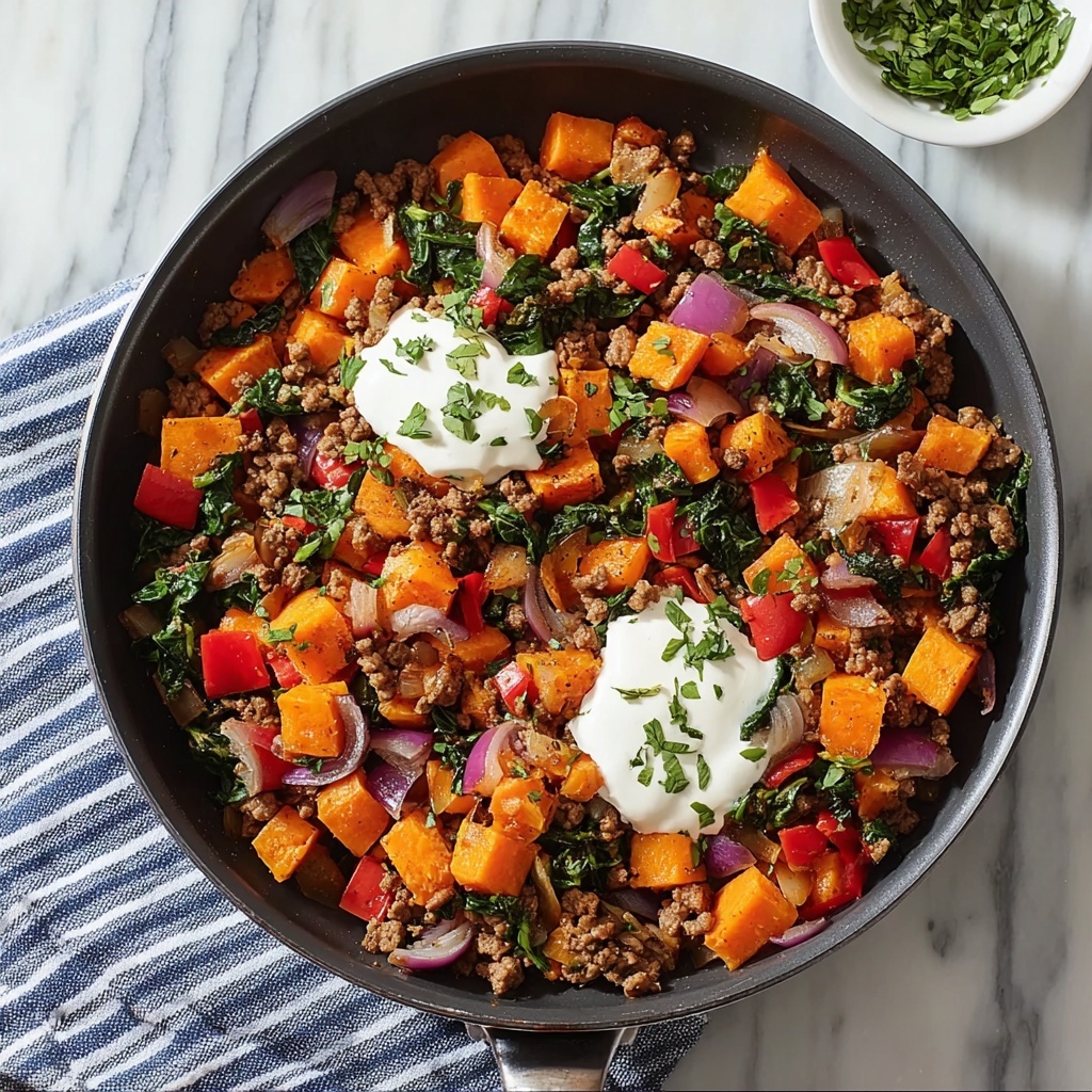 Ground Turkey Sweet Potato Skillet Recipe - Recipe Image