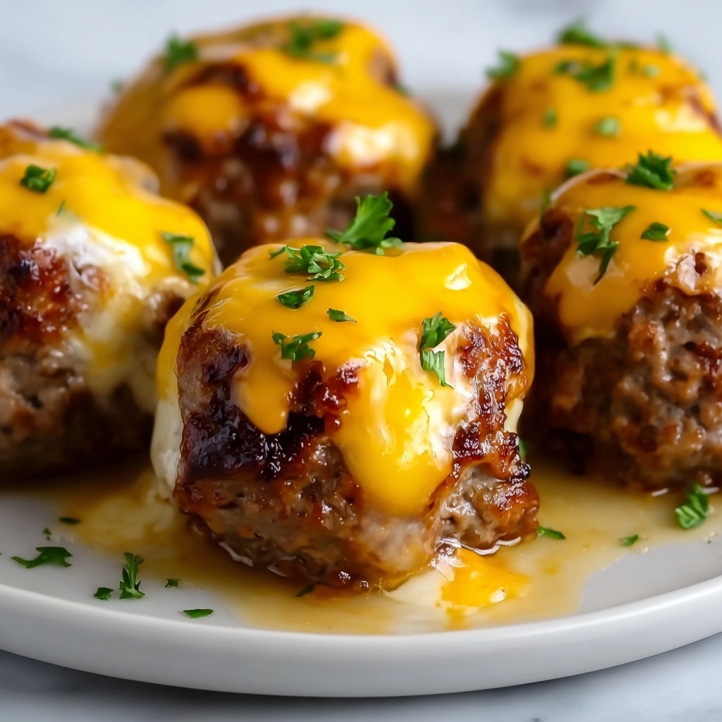 Cheesy Stuffed Meatloaf Bites Recipe - Recipe Image