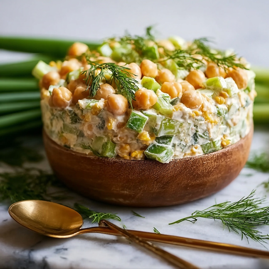 Mashed Chickpea Salad Recipe - Recipe Image