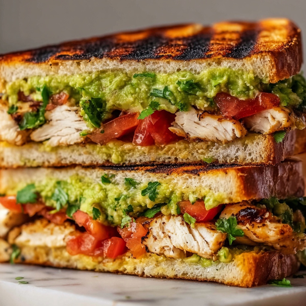 Chicken Avocado Melt Sandwich Recipe - Recipe Image