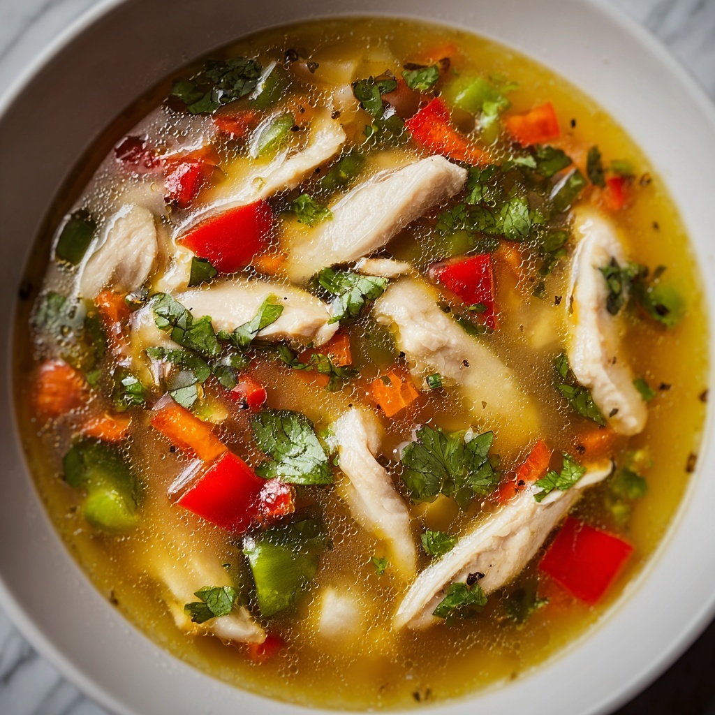 Green Chili Chicken Soup Recipe - Recipe Image
