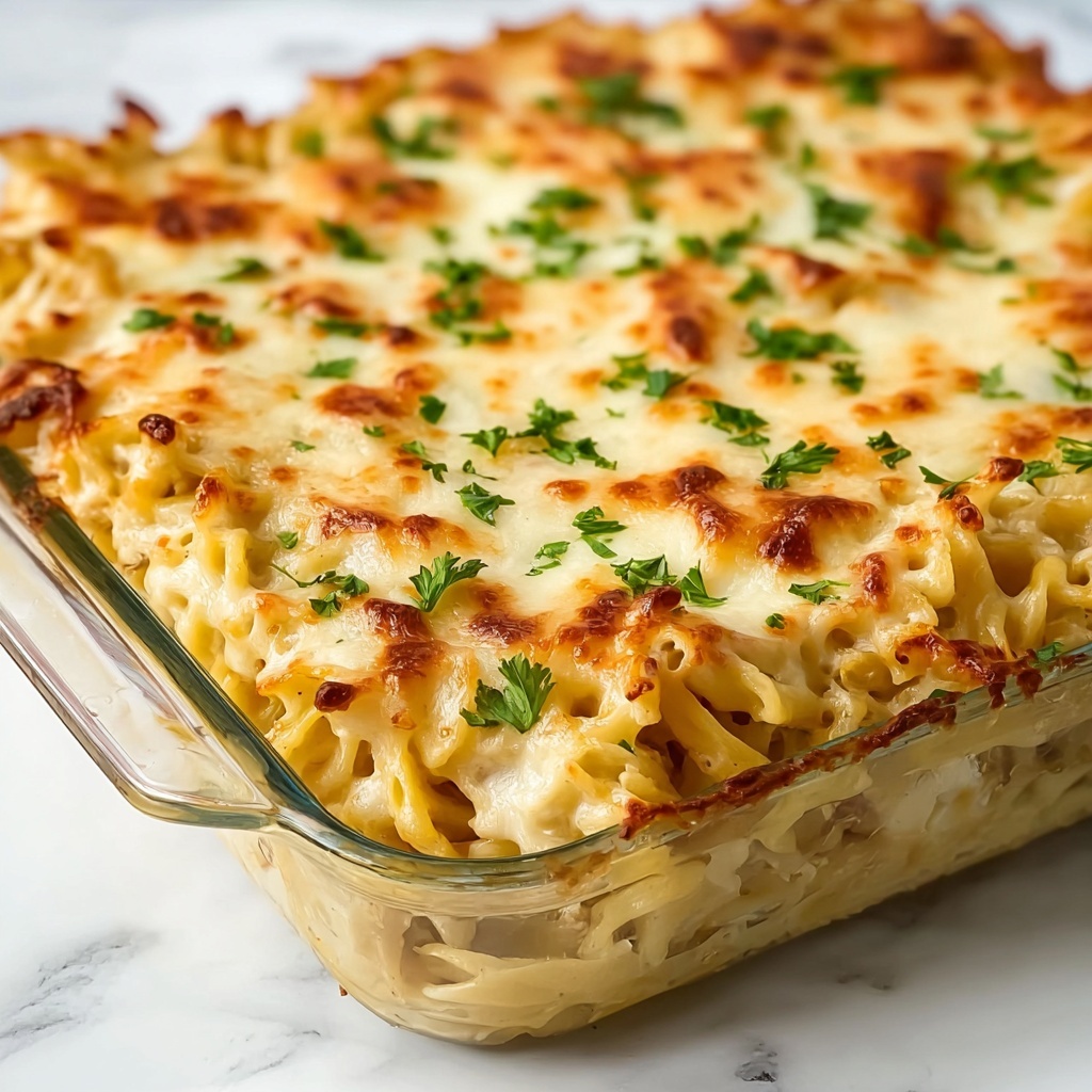 Easy Chicken Tetrazzini Recipe - Recipe Image