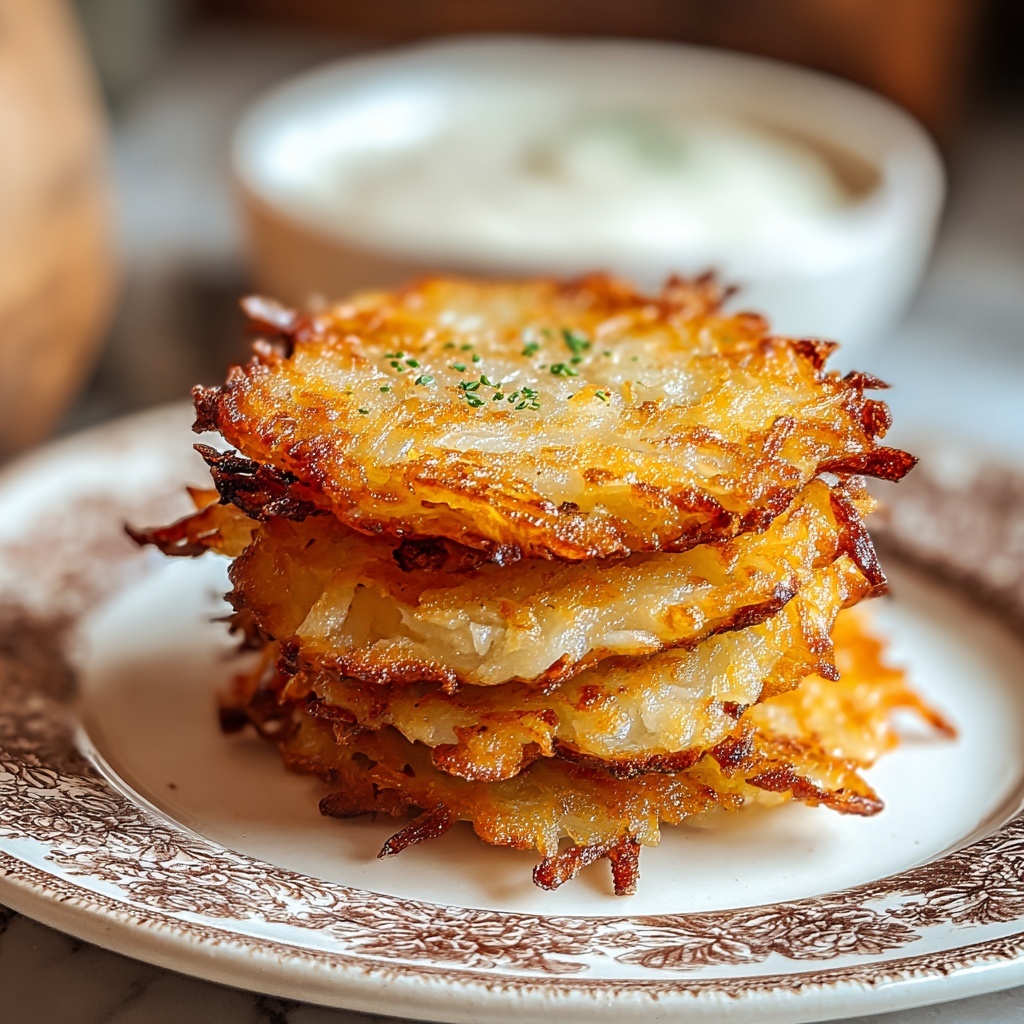 Classic Potato Pancakes Recipe - Recipe Image