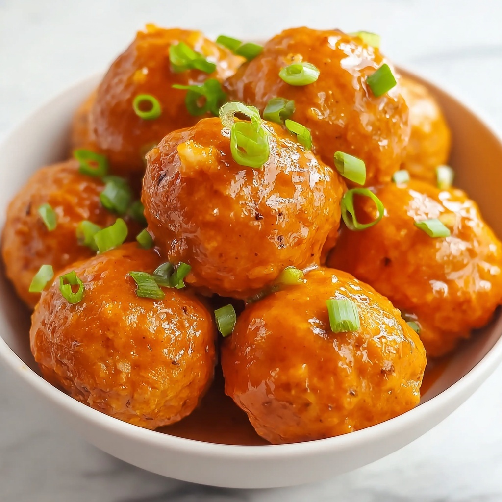 Buffalo Chicken Meatballs Recipe - Recipe Image