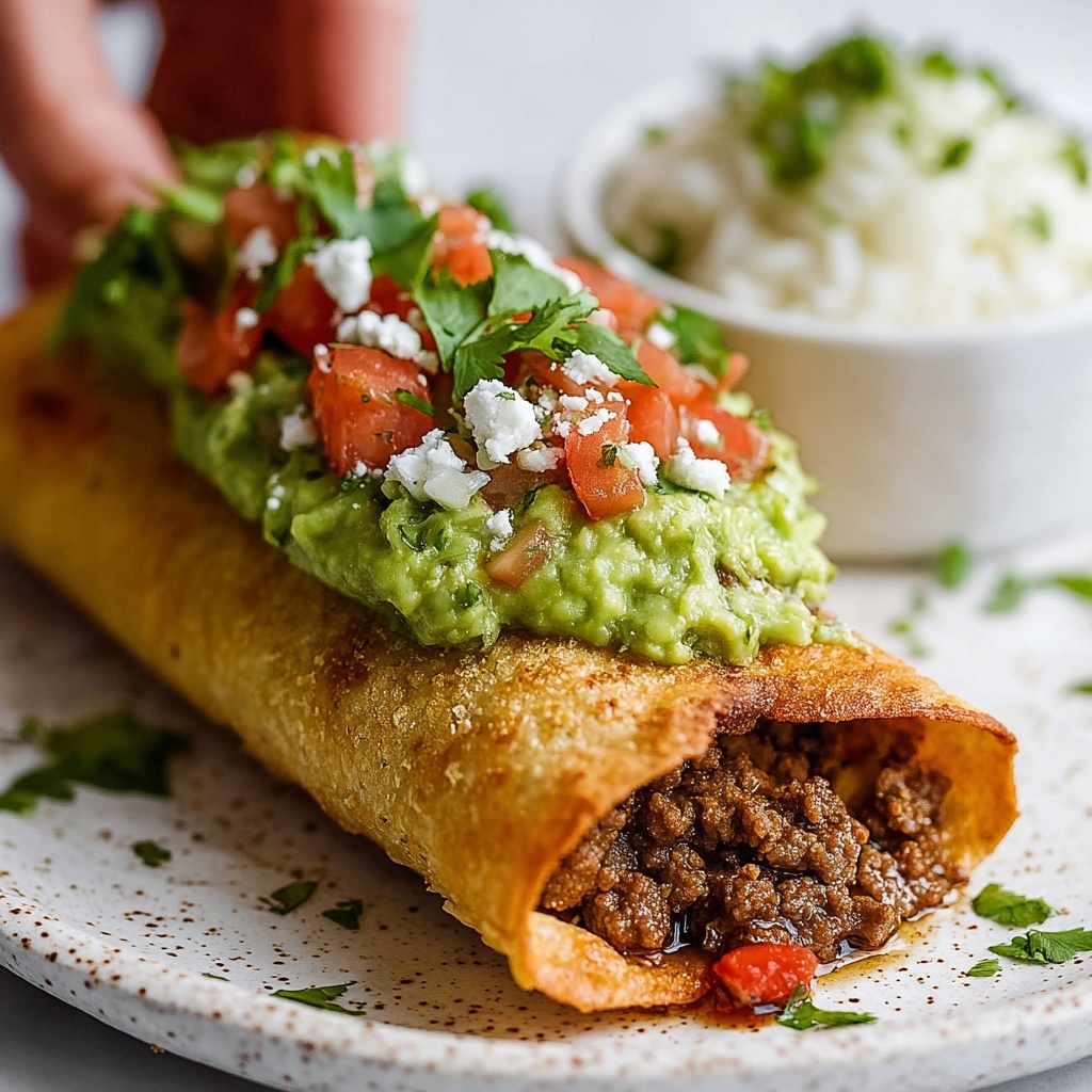 Chicken Chimichangas Recipe - Recipe Image
