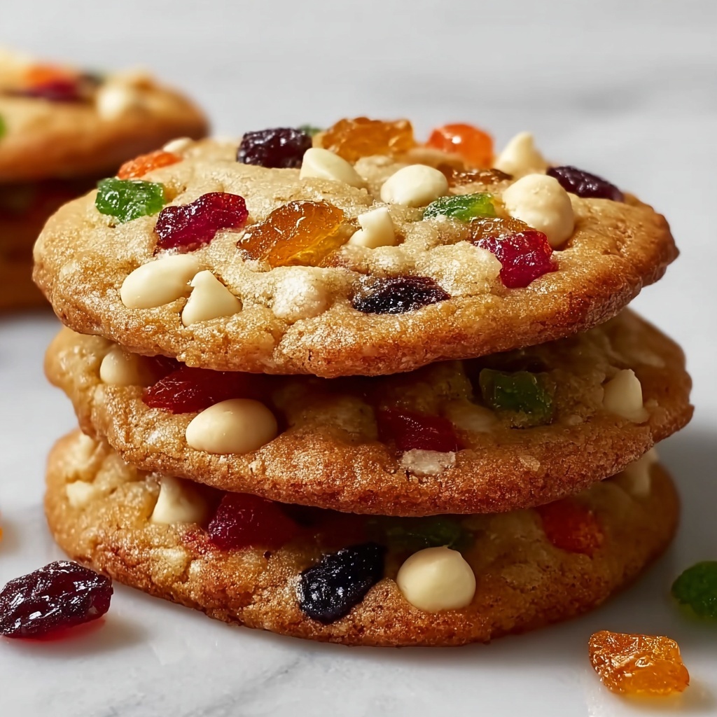 Decadent Chewy Fruitcake Cookies Recipe - Recipe Image