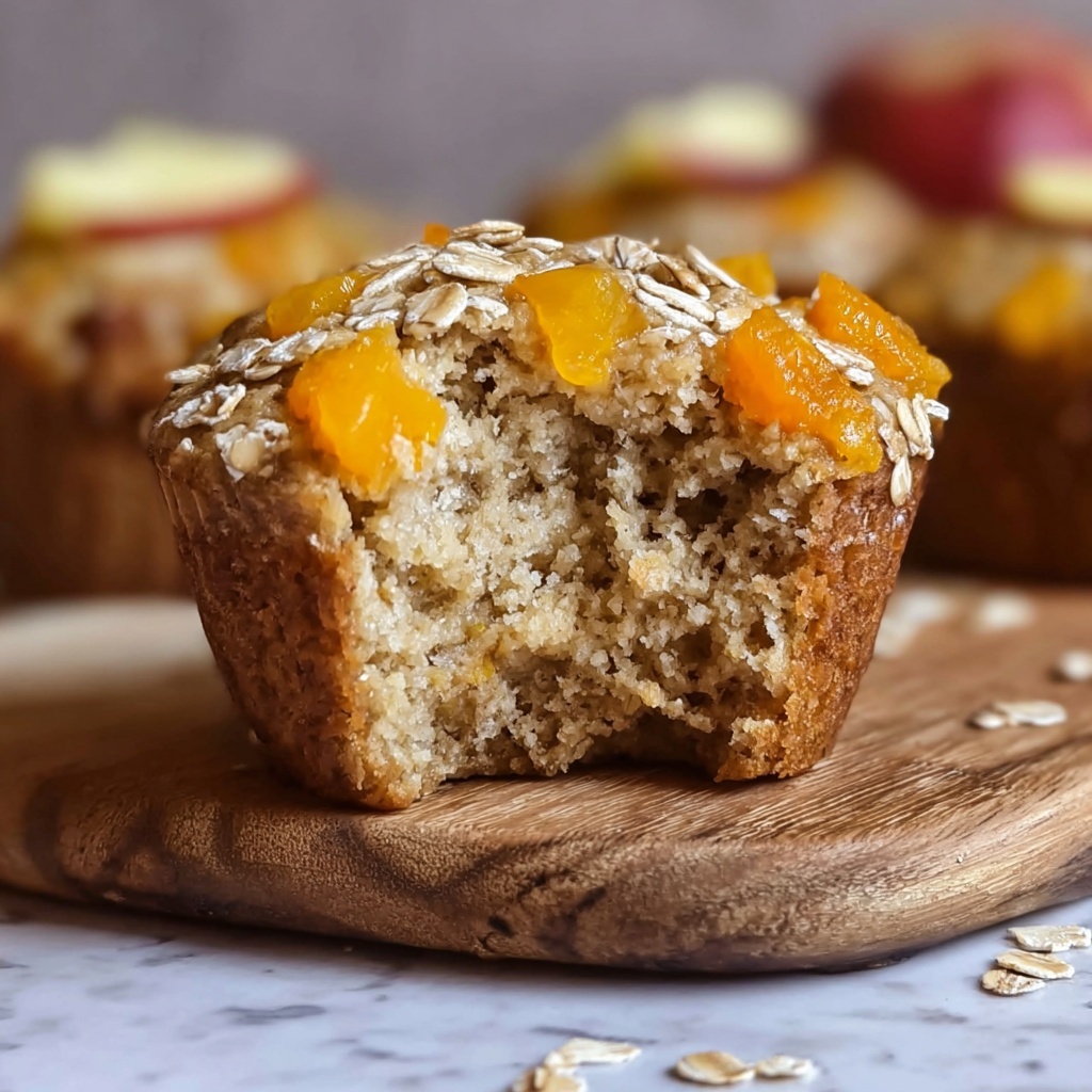 Oatmeal, Apple, and Carrot Breakfast Muffins Recipe - Recipe Image