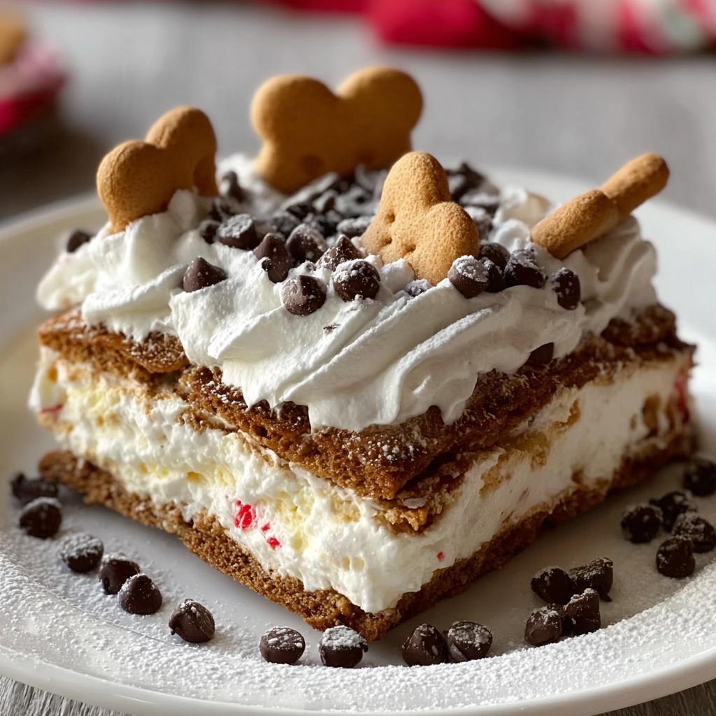 Christmas Cookie Lasagna Recipe - Recipe Image