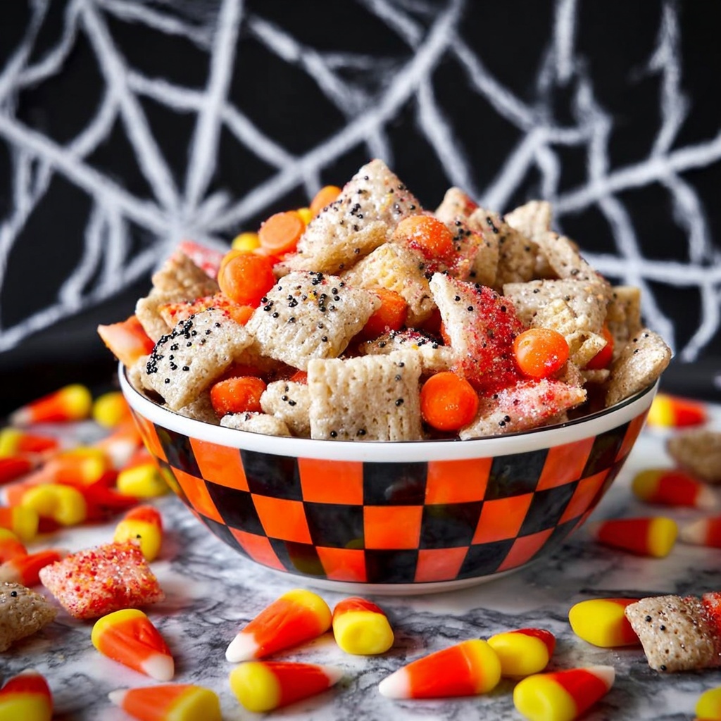 Halloween Chex Mix Recipe - Recipe Image