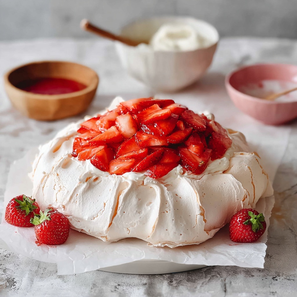 Vegan Pavlova Recipe - Recipe Image