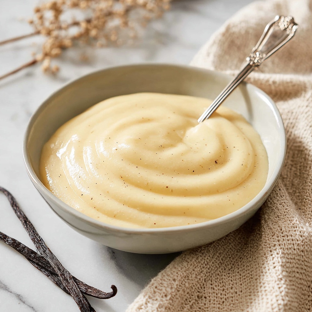 Vegan Vanilla Custard Recipe - Recipe Image