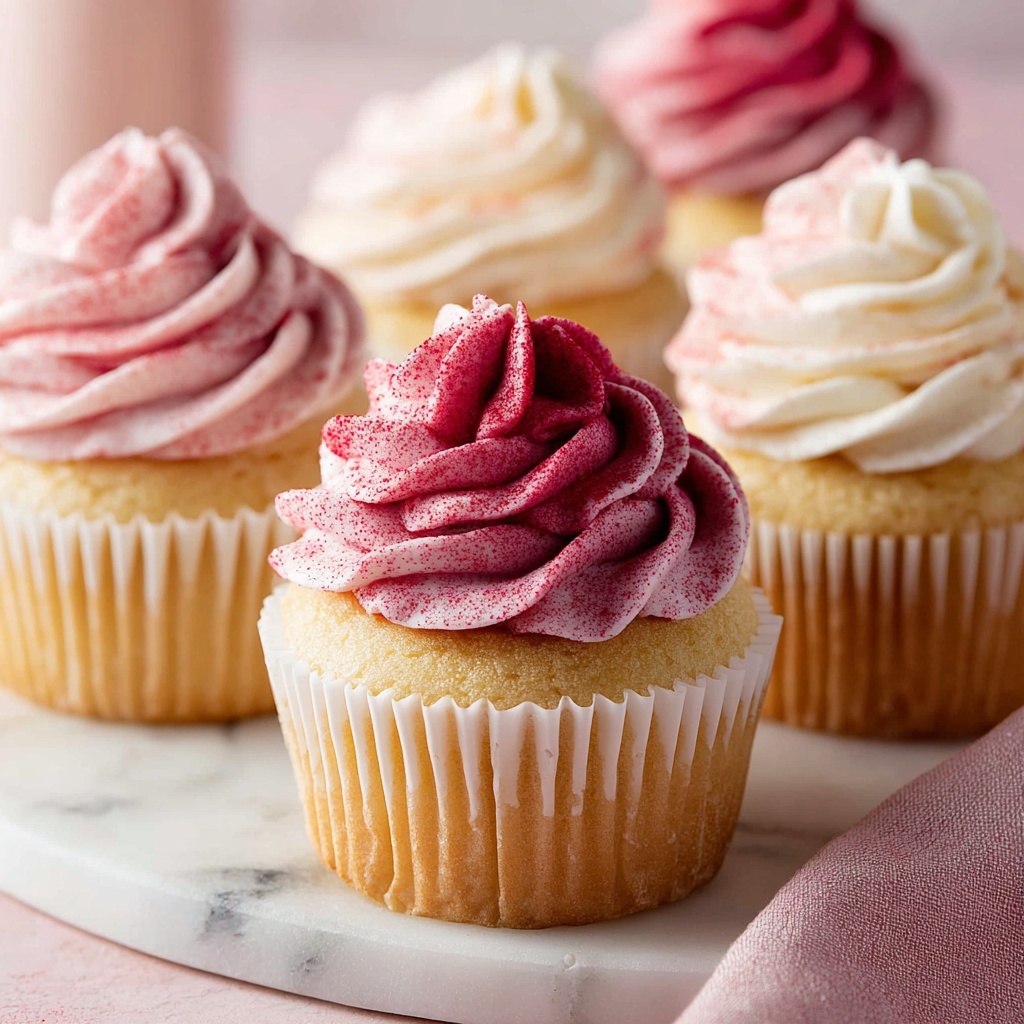 Vegan Raspberry Cupcakes Recipe - Recipe Image