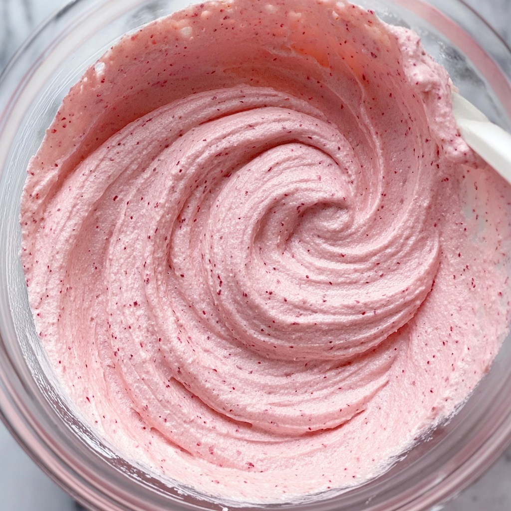 Strawberry Italian Meringue Buttercream Recipe - Recipe Image