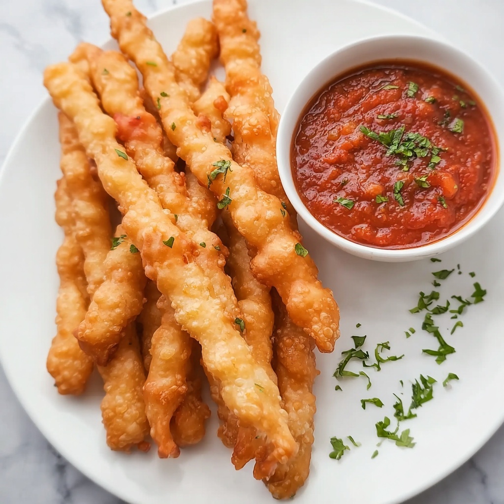 Homemade Cheesy Pizza Sticks Recipe - Recipe Image