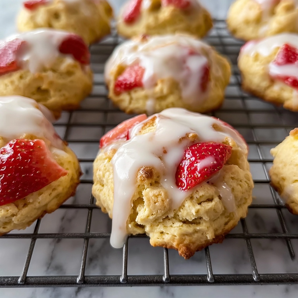 Fresh Buttermilk Strawberry Biscuits Recipe - Recipe Image