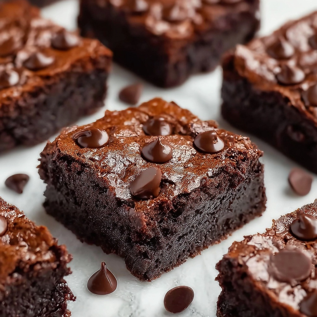 Healthy Fudgy Protein Brownies Recipe - Recipe Image