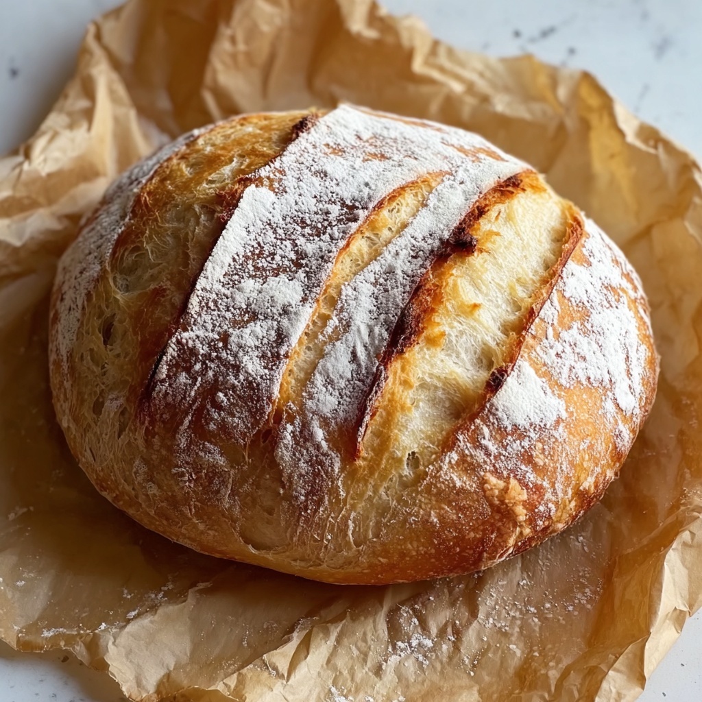 Homemade Sourdough Batard Bread Recipe - Recipe Image